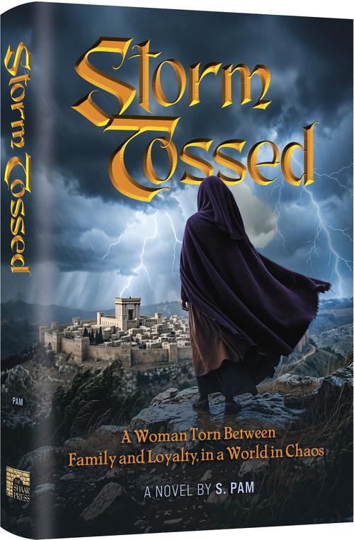 Storm Tossed — Jewish historical novel Hardcover cover | Judaica Square Lakewood