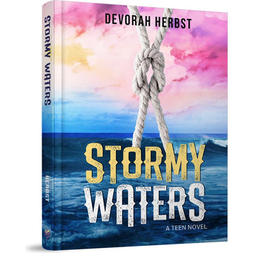Stormy Waters front cover — Devorah Herbst, hardcover, published by Menucha Publishers