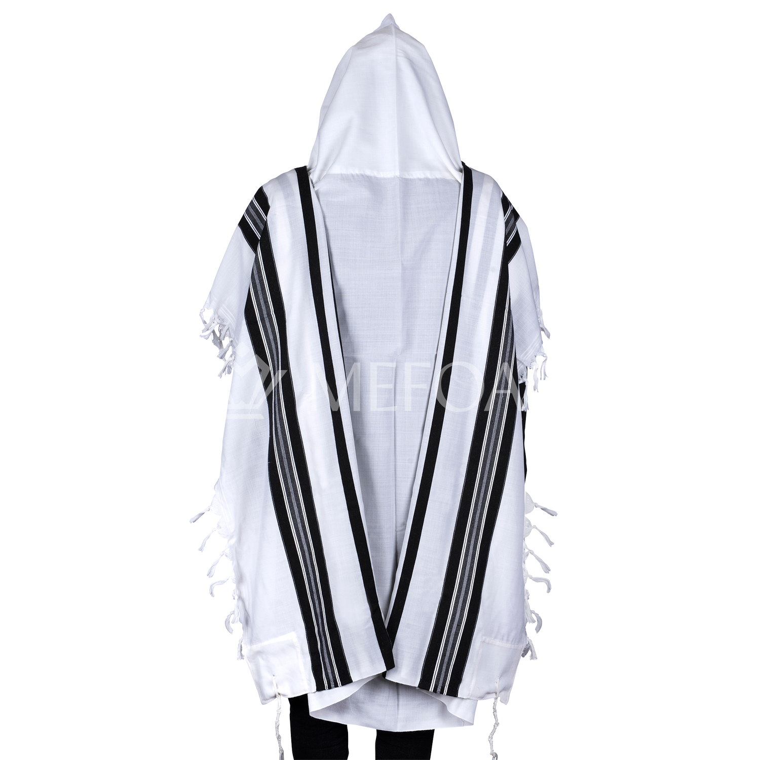 Tallis Wool Kanesher - Super Light - Tallis view 2 | Judaica Square Lakewood
