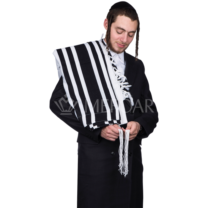 Tallis Wool Kanesher - Super Light - Shabbos - Tallis | Judaica Square Lakewood