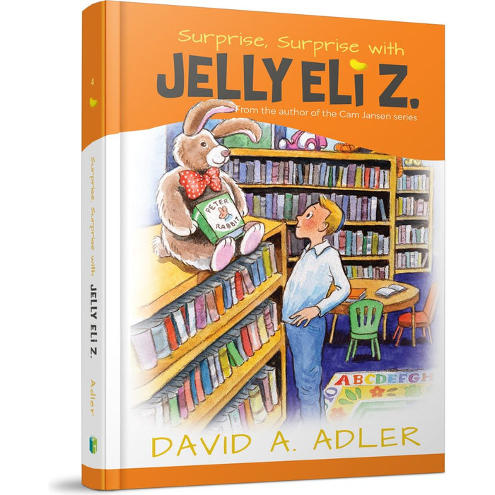 Surprise, Surprise with Jelly Eli Z. — David A. Adler children's book | Judaica Square Lakewood