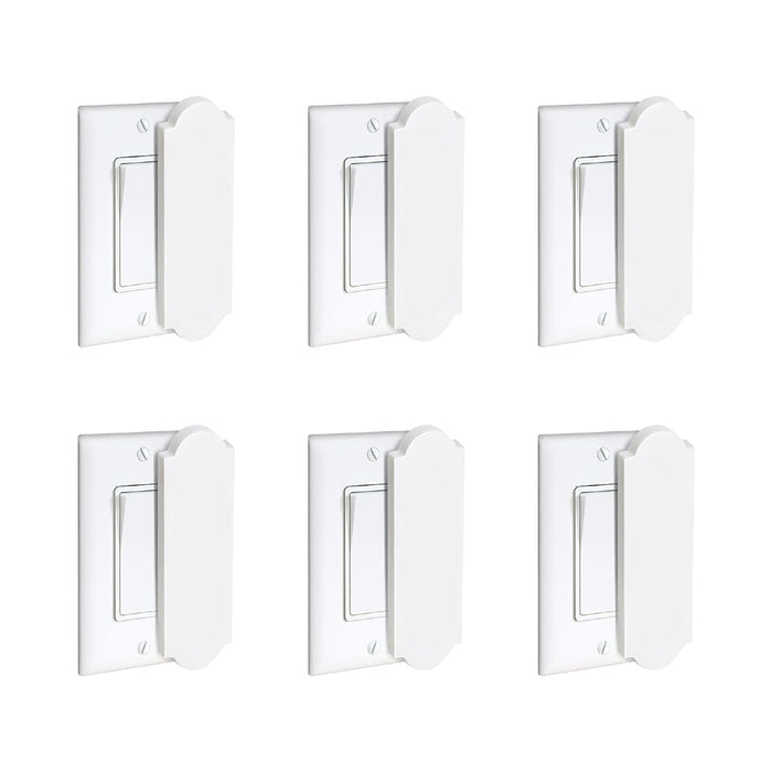 Magnetic Switch & Outlet Cover, Flat Switches 6-Pack - Mitzvah Family — Shabbos covers 6 pack | Judaica Square Lakewood