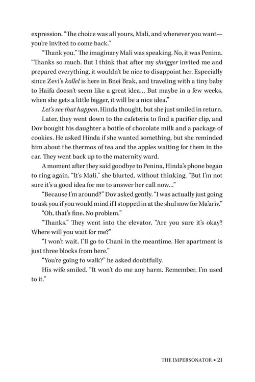 The Impersonator - A Novel