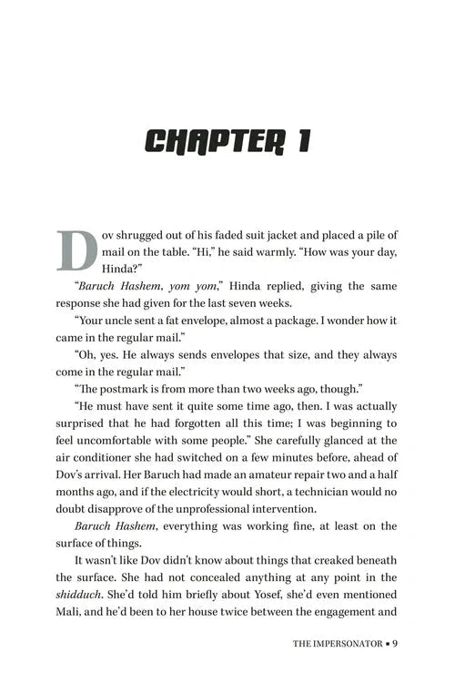 The Impersonator - A Novel