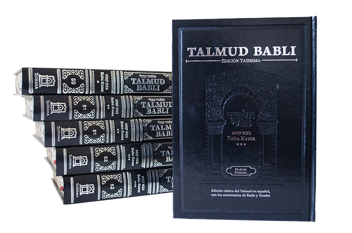 Talmud Babli Edicion Tashema - Hebrew/Spanish Gemara Moed Katan -- Medium Size