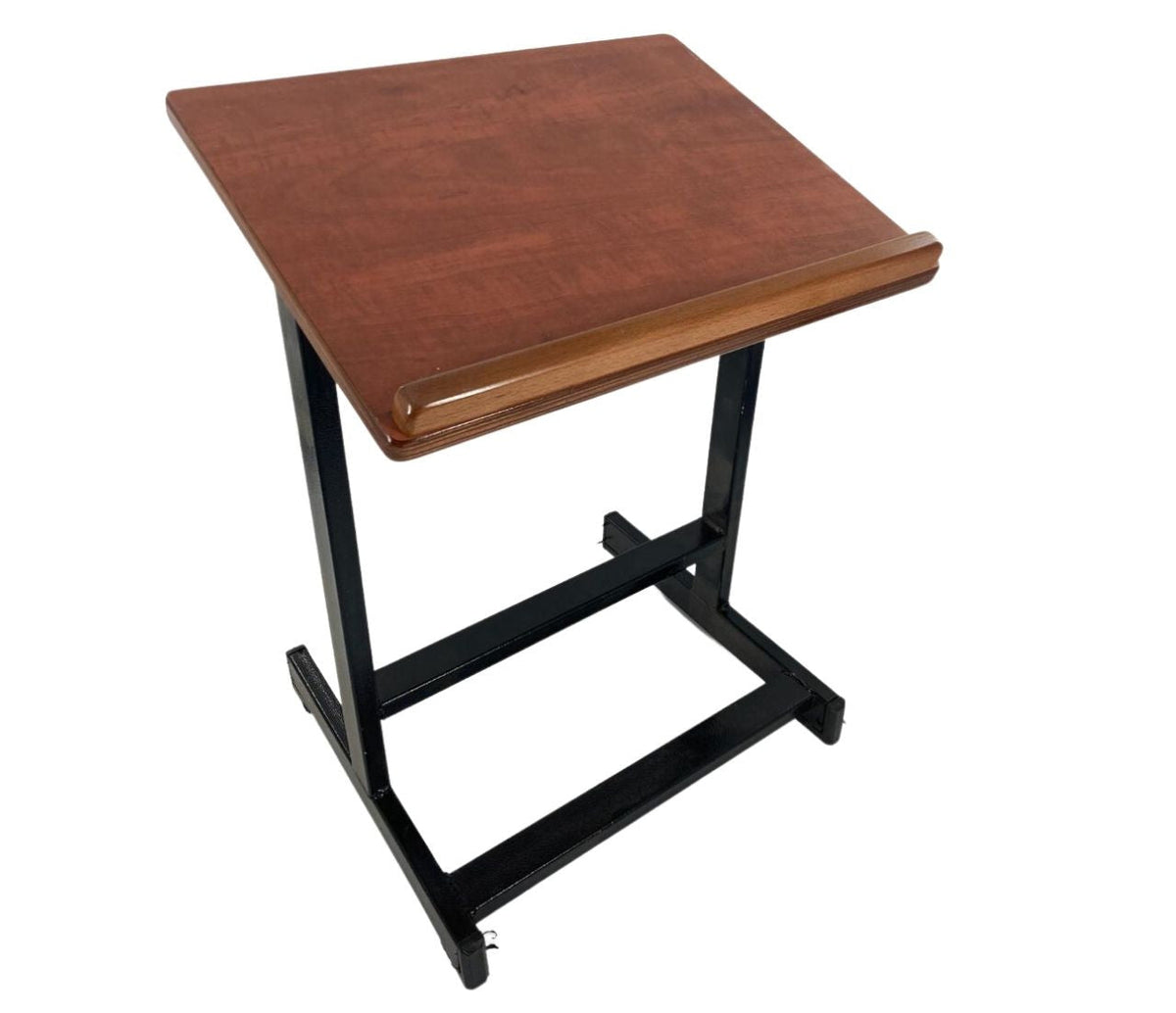 Tall Tabletop Shtender Book Stand, Metal Base 22 in, front view