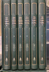 Teshuvah MeAhavah by Rabbi Elazar Fleckeles, six Hebrew responsa volumes in dark green hardcover bindings and slipcase