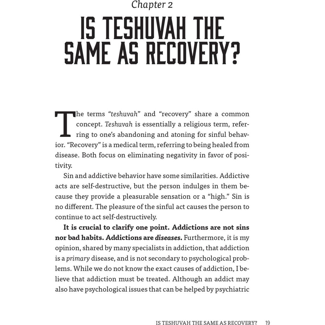 Teshuvah Through Recovery