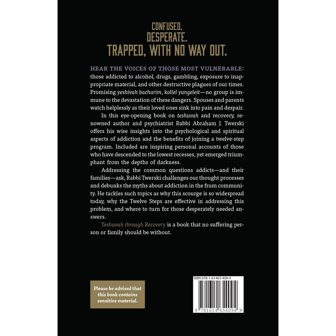 Teshuvah Through Recovery