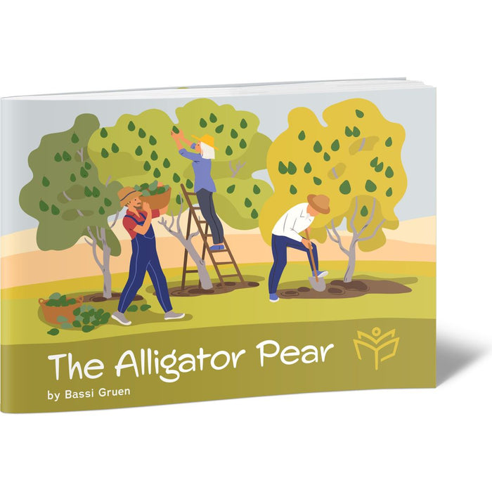The Alligator Pear — Bassi Gruen softcover | Judaica Square Lakewood