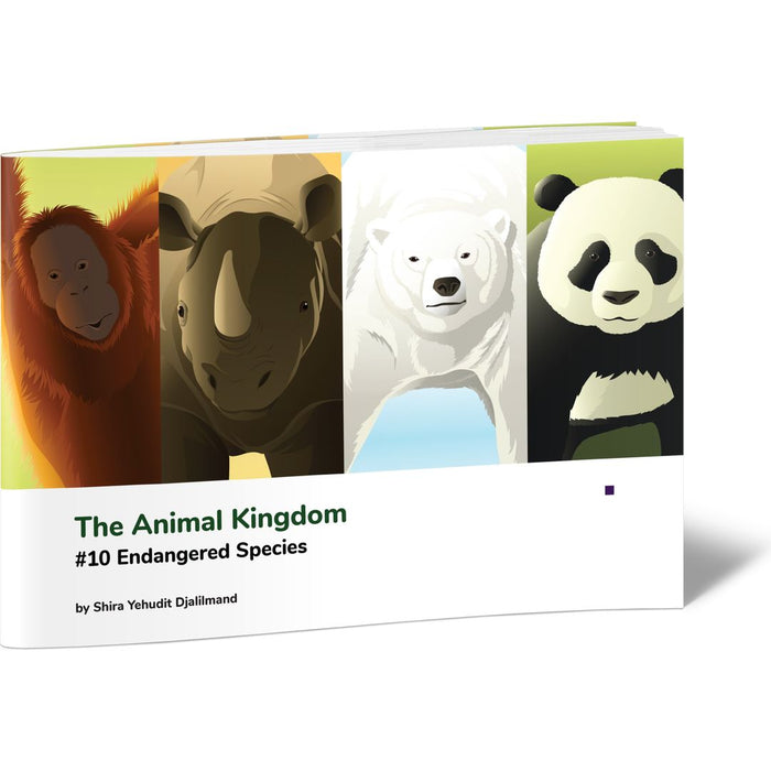 The Animal Kingdom #10 Endangered Species — Shira Yehudit Djalilmand softcover | Judaica Square Lakewood