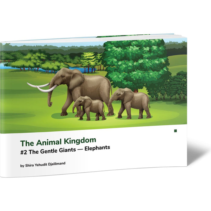 The Animal Kingdom #2 The Gentle Giants - Elephants — Shira Yehudit Djalilmand | Judaica Square Lakewood