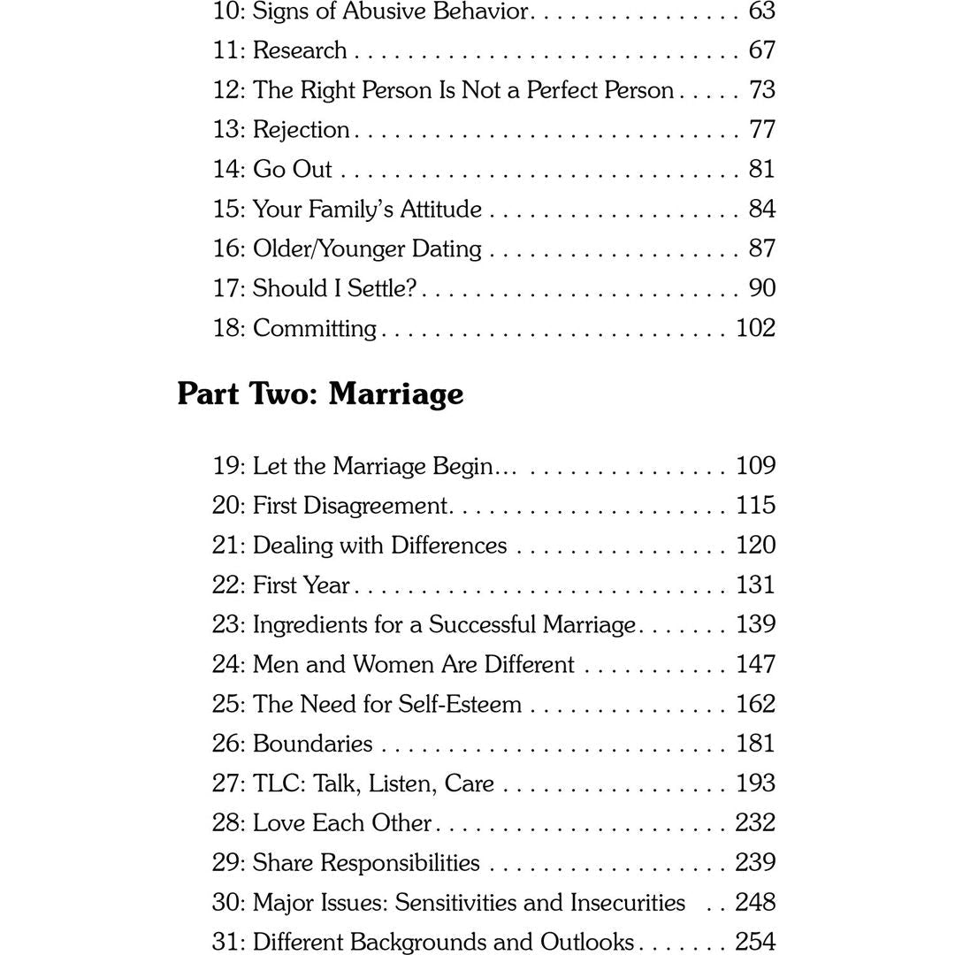 The Art of Marriage