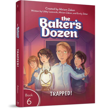 The Baker's Dozen 6 front cover — Miriam Zakon, softcover, published by Menucha Publishers