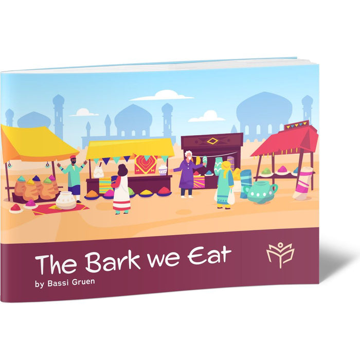 The Bark We Eat — Bassi Gruen softcover | Judaica Square Lakewood