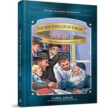 The Boy Who Loved Torah front cover — Carol Ungar, hardcover, published by Menucha Publishers