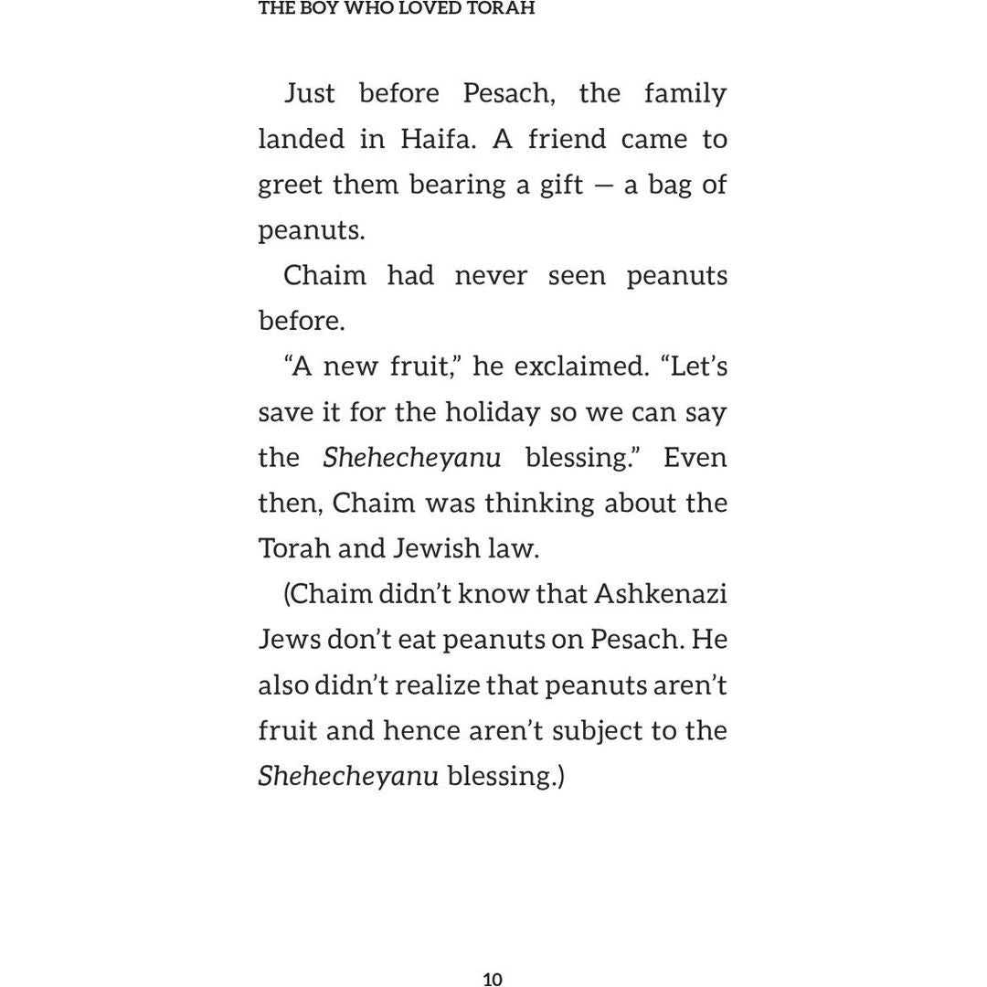 The Boy Who Loved Torah