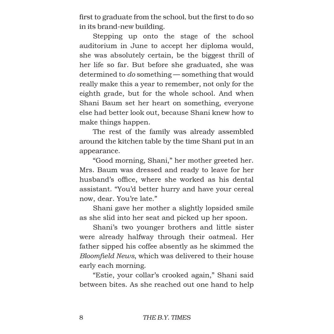 The B.Y. Times #1 Shani's Scoop