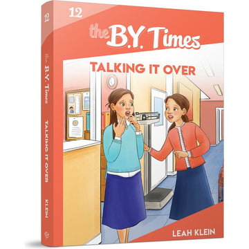 The B.Y. Times #12 Talking It Over front cover — Leah Klein, softcover, published by Menucha Publishers