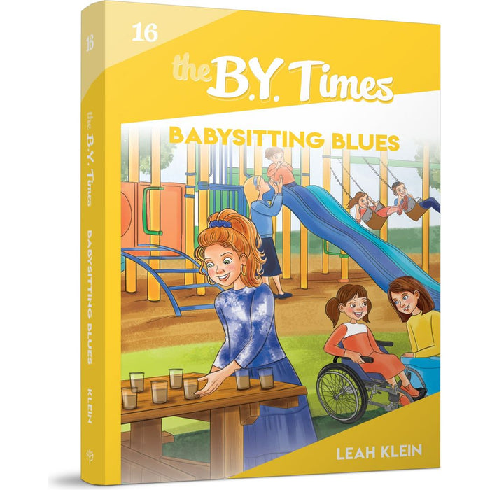 The B.Y. Times #16 Babysitting Blues — Leah Klein softcover | Judaica Square Lakewood