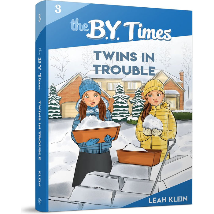 The B.Y. Times #3 Twins in Trouble — Leah Klein softcover | Judaica Square Lakewood
