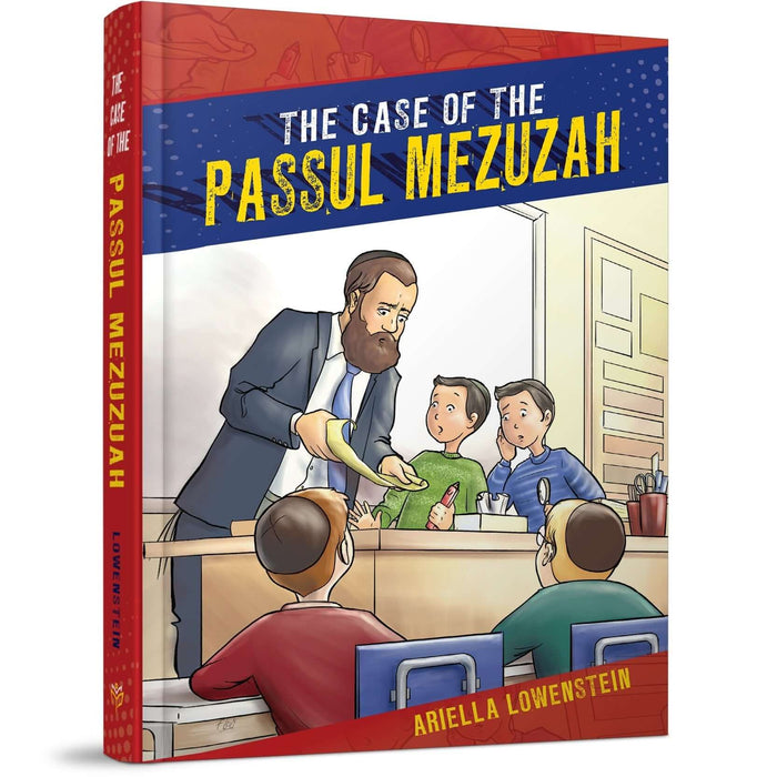The Case of the Passul Mezuzah — Ariella Lowenstein hardcover | Judaica Square Lakewood