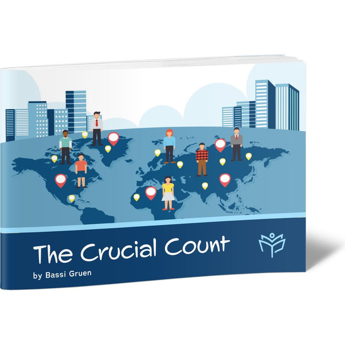 The Crucial Count — Bassi Gruen softcover | Judaica Square Lakewood