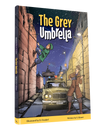 The Grey Umbrella - Comic Book — English book front cover