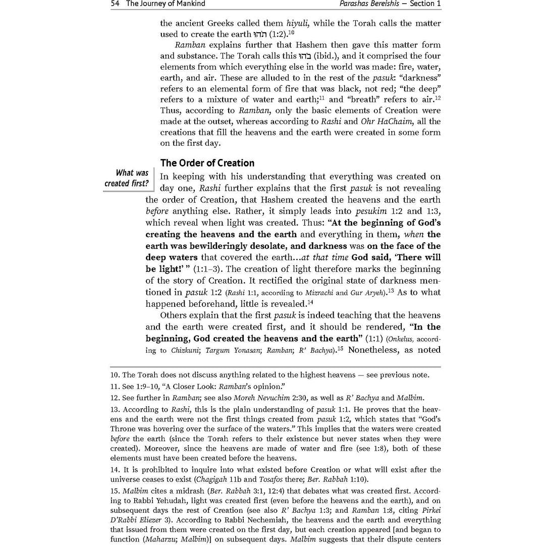 The Journey of Mankind: From Creation to Avraham Avinu