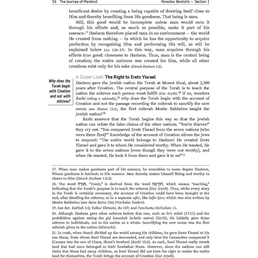 The Journey of Mankind: From Creation to Avraham Avinu