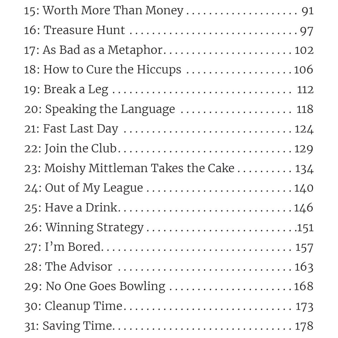 The Life and Limericks of Moishy Mittleman