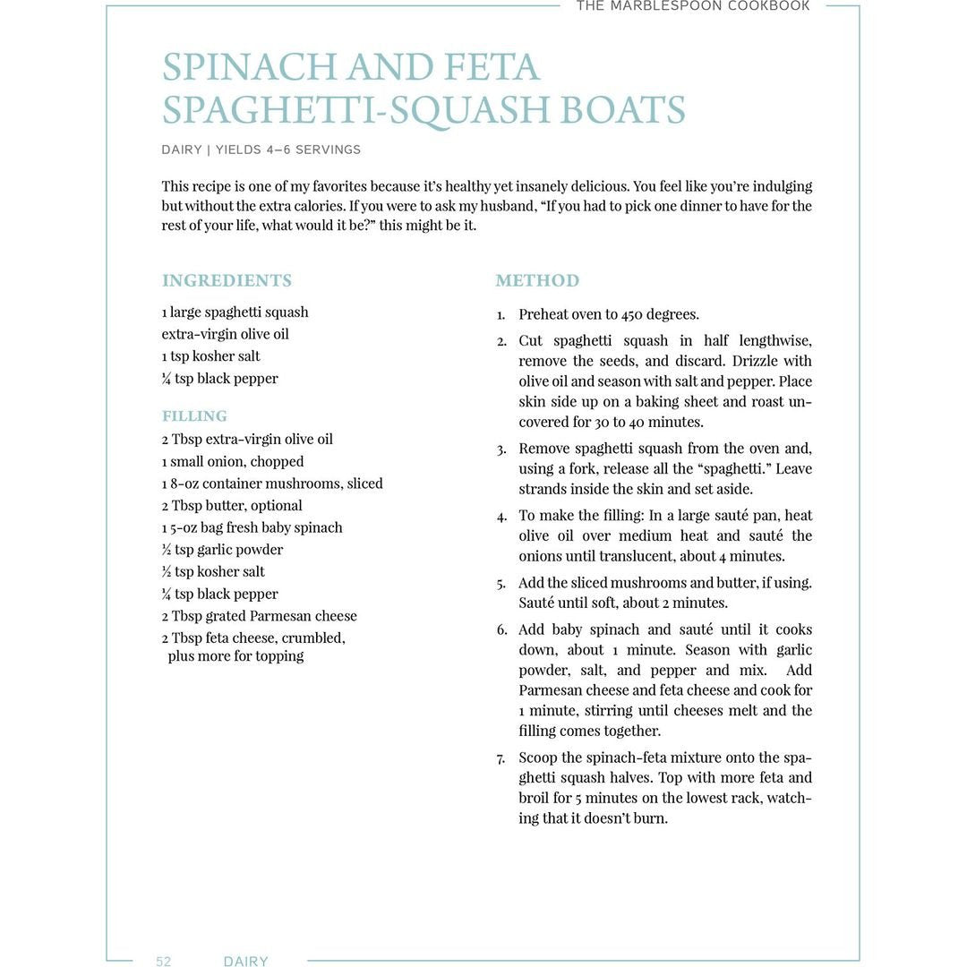 The Marblespoon Cookbook — Menucha Publishers | Judaica Square Lakewood