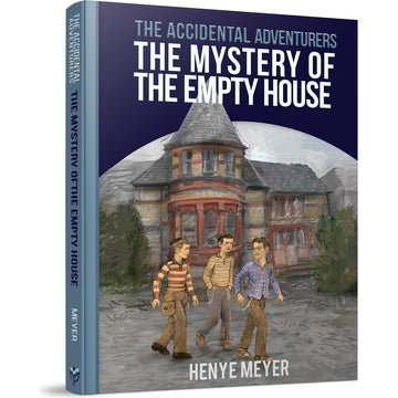 The Mystery of the Empty House front cover — Henye Meyer, hardcover, published by Menucha Publishers