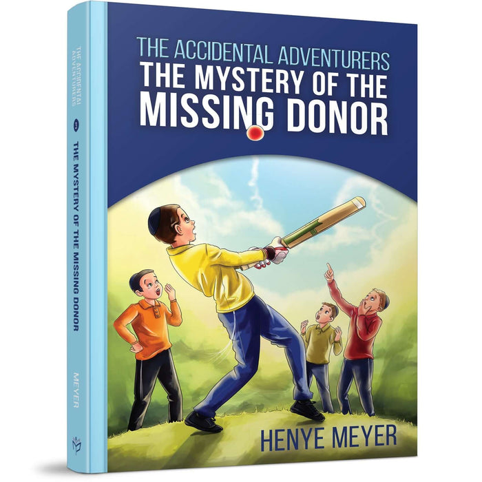 The Mystery of the Missing Donor — Henye Meyer hardcover | Judaica Square Lakewood