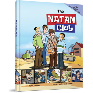 The Natan Club front cover — N. Kodesh, hardcover, published by Menucha Publishers