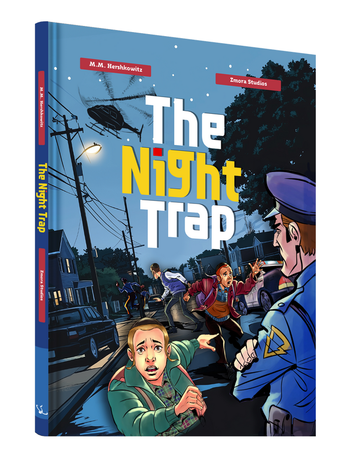 The Night Trap English comic book front cover