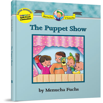 The Puppet Show front cover — Menucha Fuchs, hardcover, published by Menucha Publishers