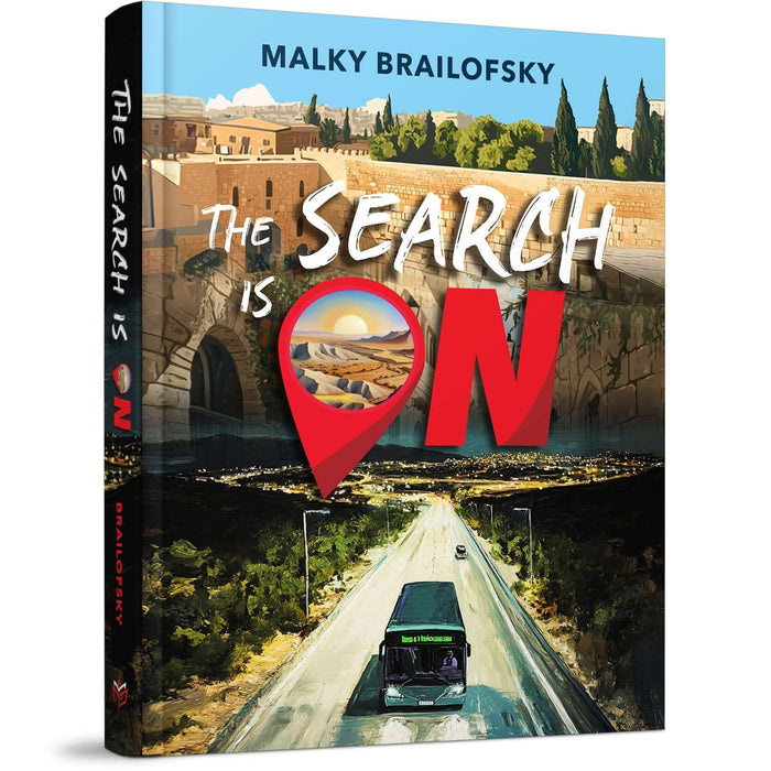 The Search Is On — Malky Brailofsky hardcover | Judaica Square Lakewood
