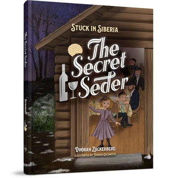 The Secret Seder front cover — Dvorah Zuckerberg, hardcover, published by Menucha Publishers