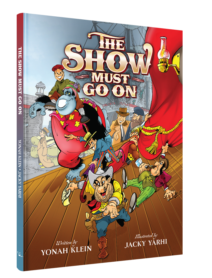 The Show Must Go On — English Comic Book — front cover