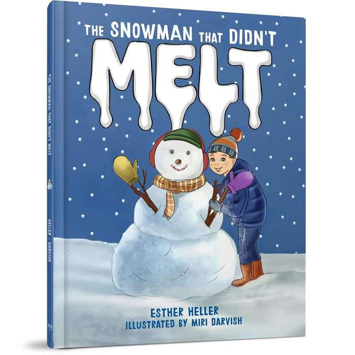 The Snowman That Didn't Melt — Esther Heller hardcover | Judaica Square Lakewood