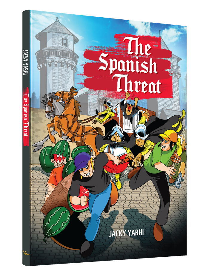 The Spanish Threat — English Comic Book — front cover