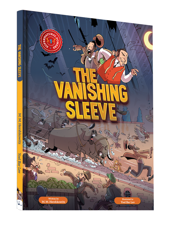 The Vanishing Sleeve English comic book front cover