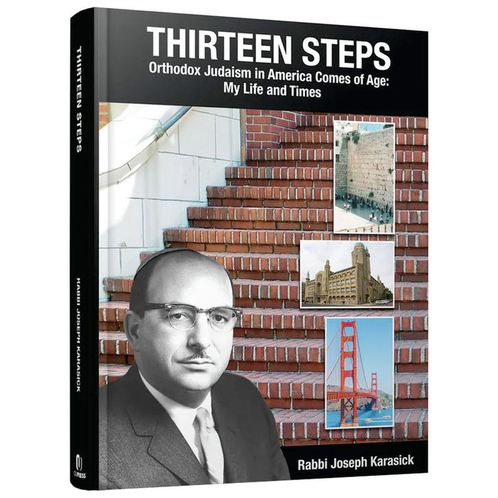 Thirteen Steps — Rabbi Joseph Karasick hardcover | Judaica Square Lakewood
