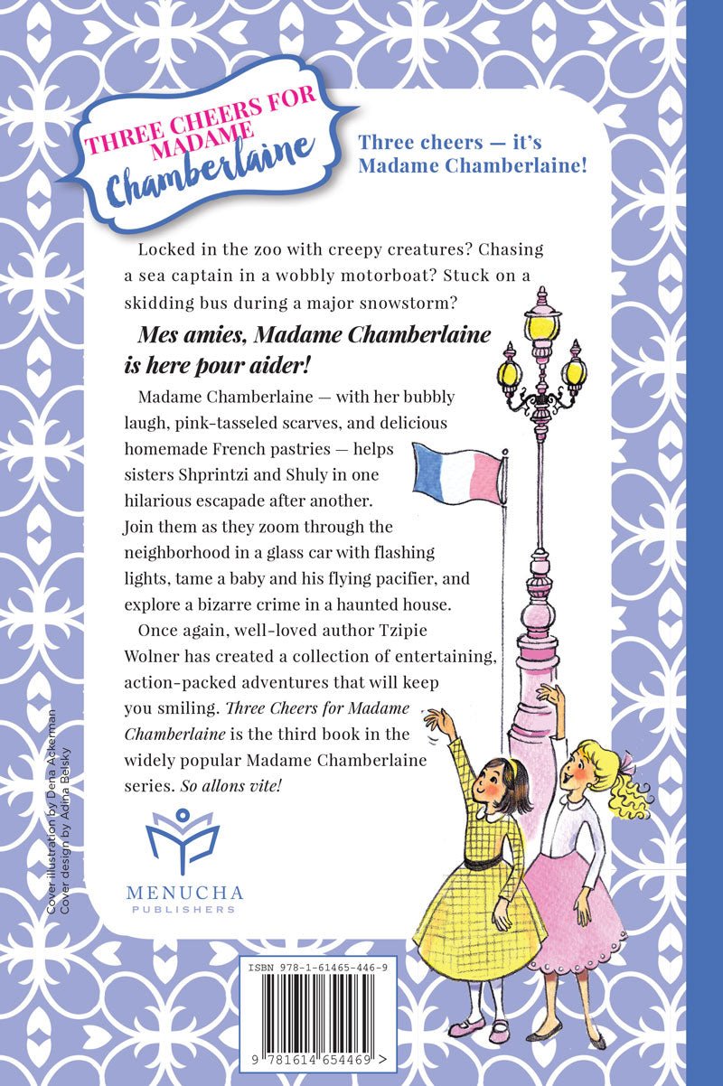 Three Cheers for Madame Chamberlaine: NOT AVAILABLE — Menucha Publishers | Judaica Square Lakewood