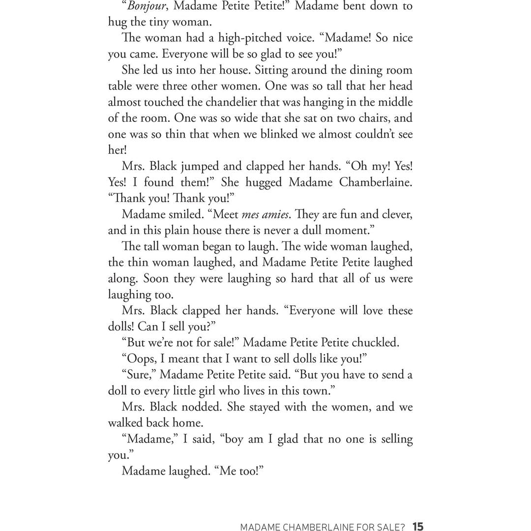 Three Cheers for Madame Chamberlaine: NOT AVAILABLE — Menucha Publishers | Judaica Square Lakewood