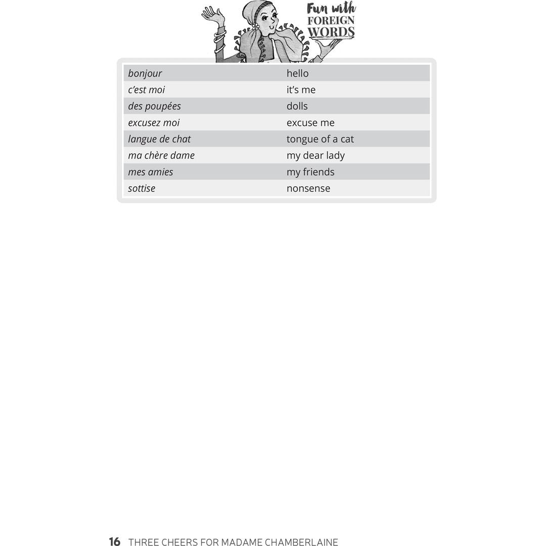 Three Cheers for Madame Chamberlaine: NOT AVAILABLE — Menucha Publishers | Judaica Square Lakewood