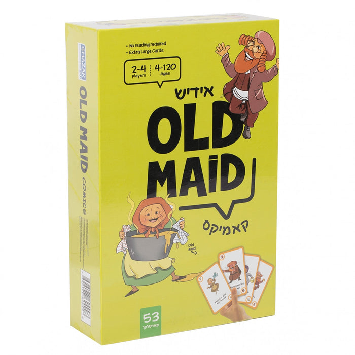 Old Maid Comics — Card Game by Chazak Kinder | Judaica Square Lakewood