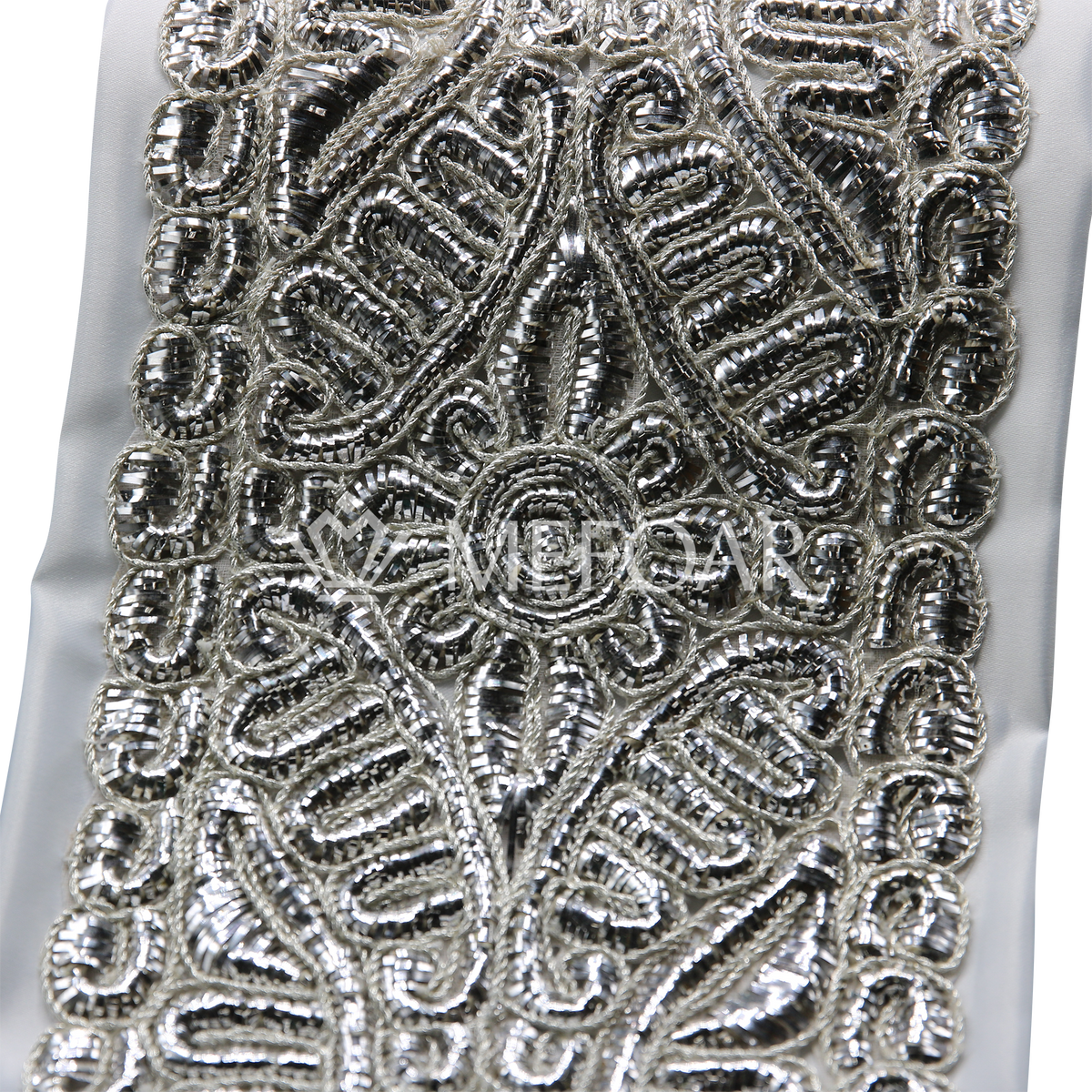 Underlay options for traditional silver Geflochten atarah