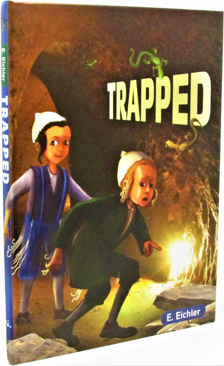 Trapped — English book front cover